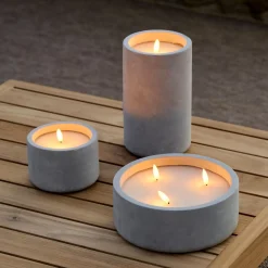 Velas Led<CASA Fuego Vela Led Solar Gris Claro
