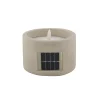 Velas Led<CASA Fuego Vela Led Solar Gris Claro
