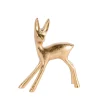 Figuras Decorativas<CASA Goldy Decorativa Ciervo Dorado