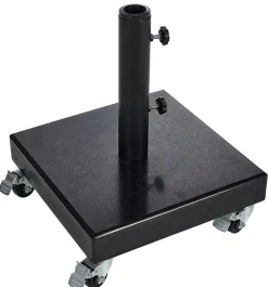 Pies Y Baldosas<CASA Gravito Pie De Parasol Negro