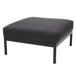 Conjuntos Lounge<CASA Hanna Lounge Reposapies Negro, Natural