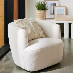 Sofás<CASA Harvey Butaca Blanco