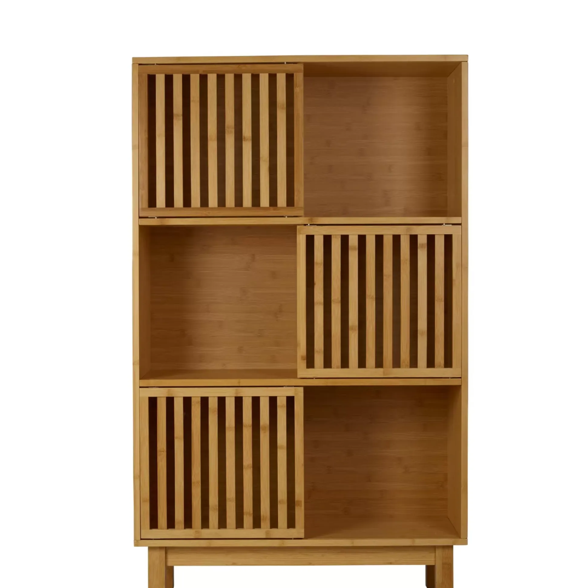 Cajoneras<CASA Helge Armario Compartimentos Natural