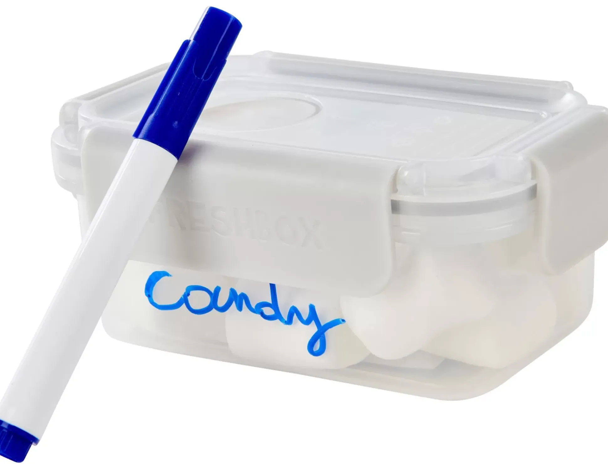 Instrumentos De Cocina<CASA Homey Clip Marcador De Tiza Para Fiambrera Azul