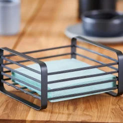 Accesorios De Cocina<CASA Industria Servilletero Negro