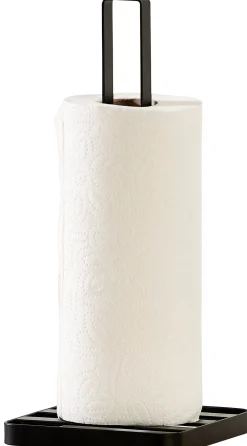 Accesorios De Cocina<CASA Industria Soporte De Papel De Cocina Negro