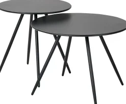 Mesas Auxiliares De Jardín<CASA Ivy Mesa Lounge Negro