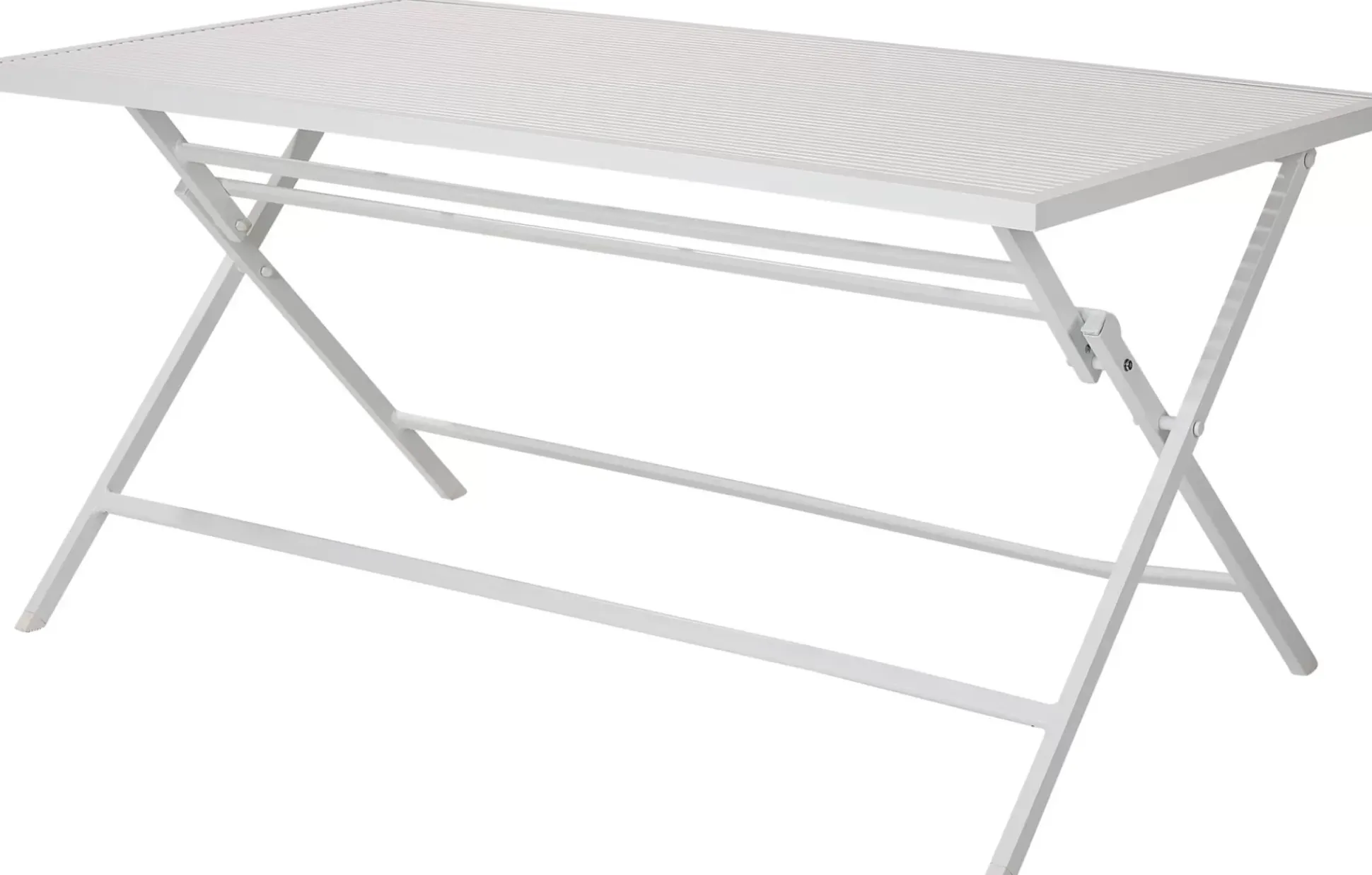Mesas De Jardín<CASA Jesse Mesa Plegable Blanco