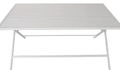 Mesas De Jardín<CASA Jesse Mesa Plegable Blanco