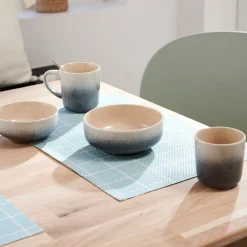 Tacitas<CASA Jessie Grey Taza Sin Asa Gris