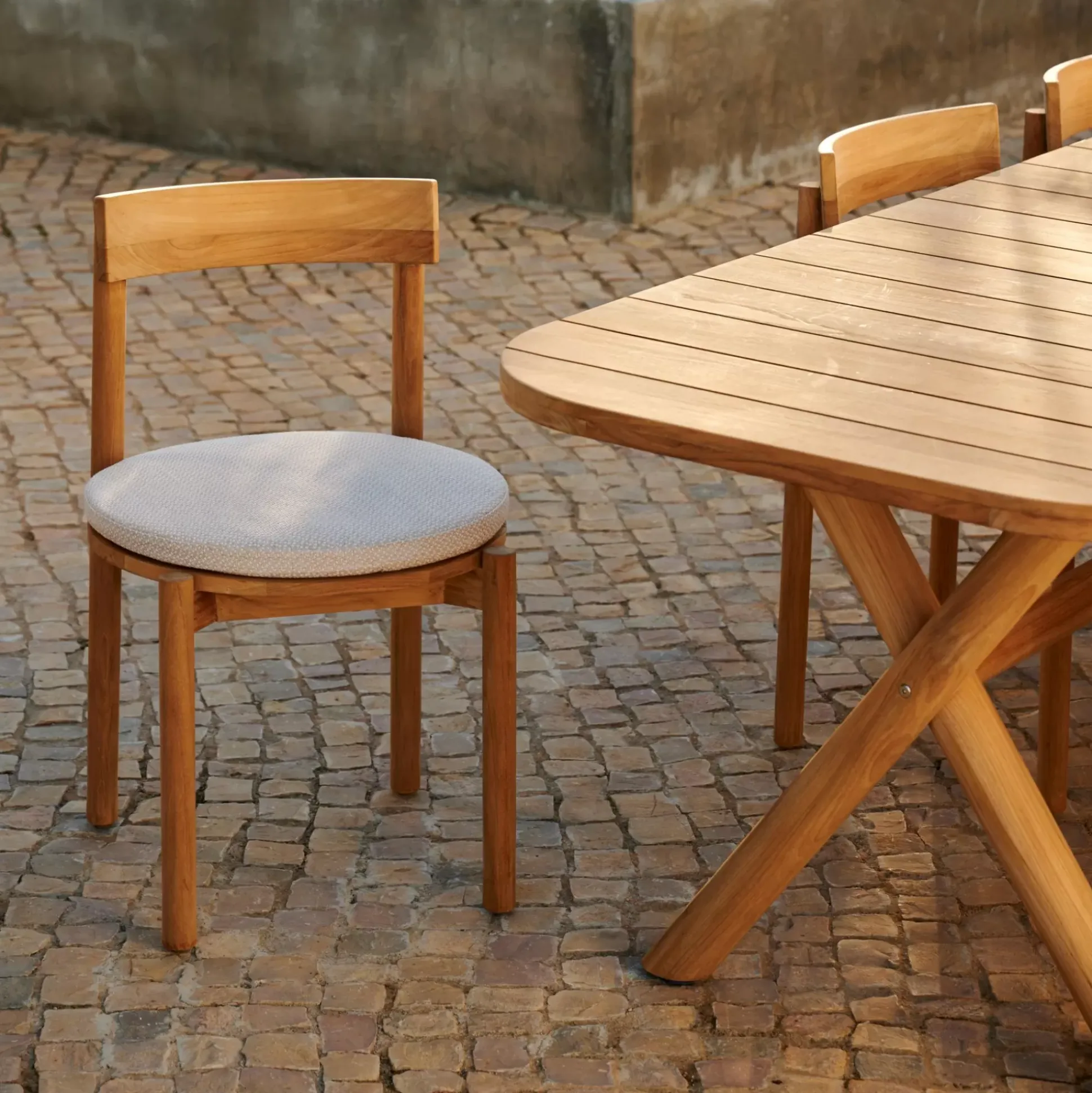 Sillas De Comedor<CASA Jules Silla Natural