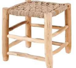 Taburetes<CASA Kanai Taburete 2 Tamanos Taburete Large Natural