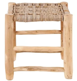 Taburetes<CASA Kanai Taburete 2 Tamanos Taburete Large Natural