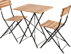 Sillas De Jardín<CASA Kapas Silla Plegable Natural