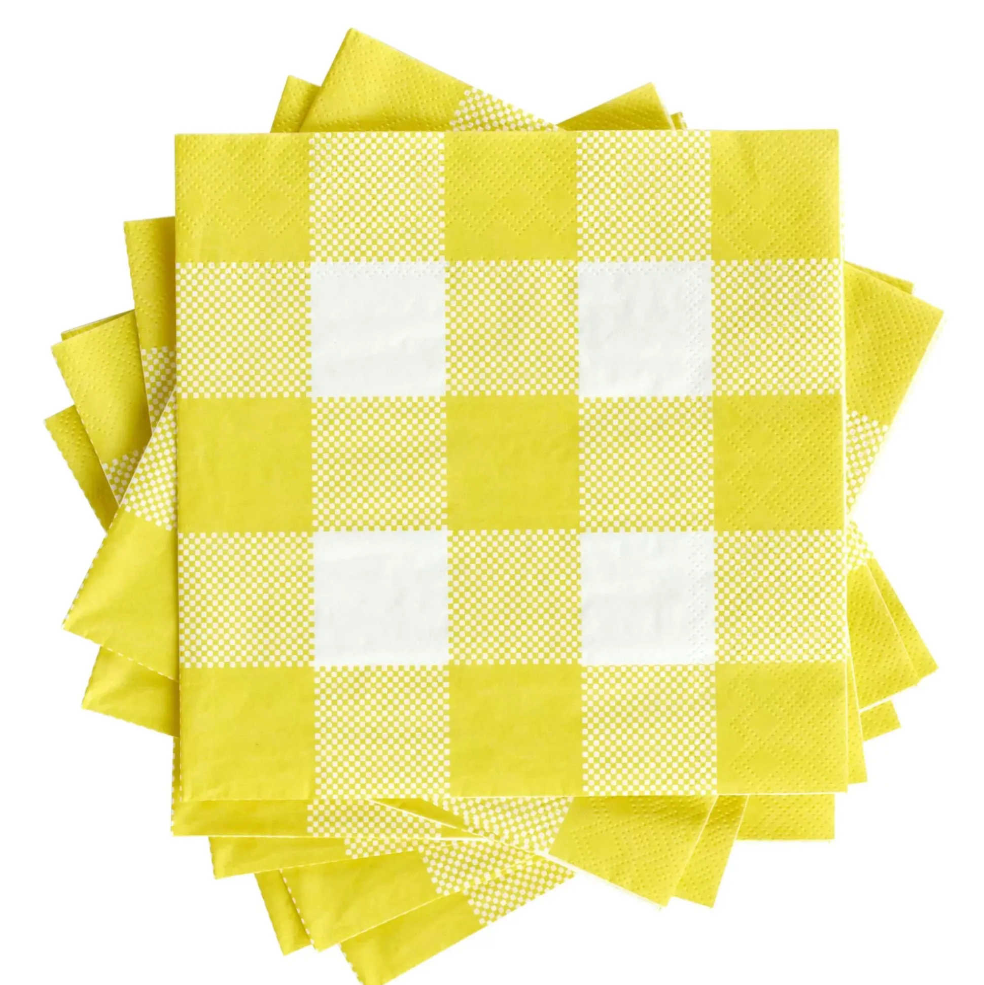 Servilletas<CASA Karo Paquete De 20 Servilletas Amarillo