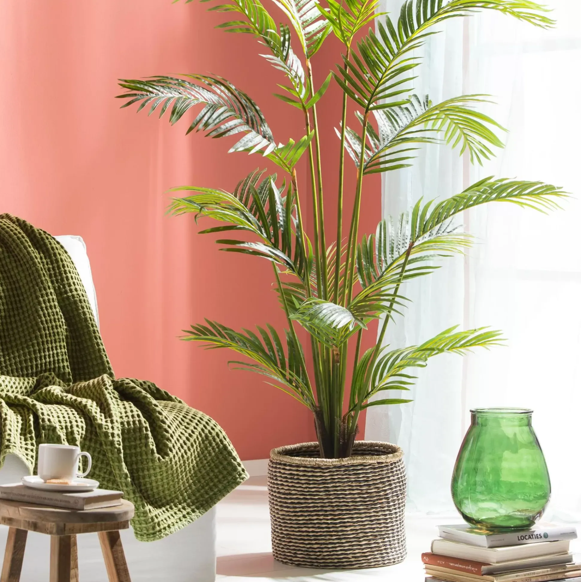 Plantas Artificiales<CASA Kwai Palma Verde