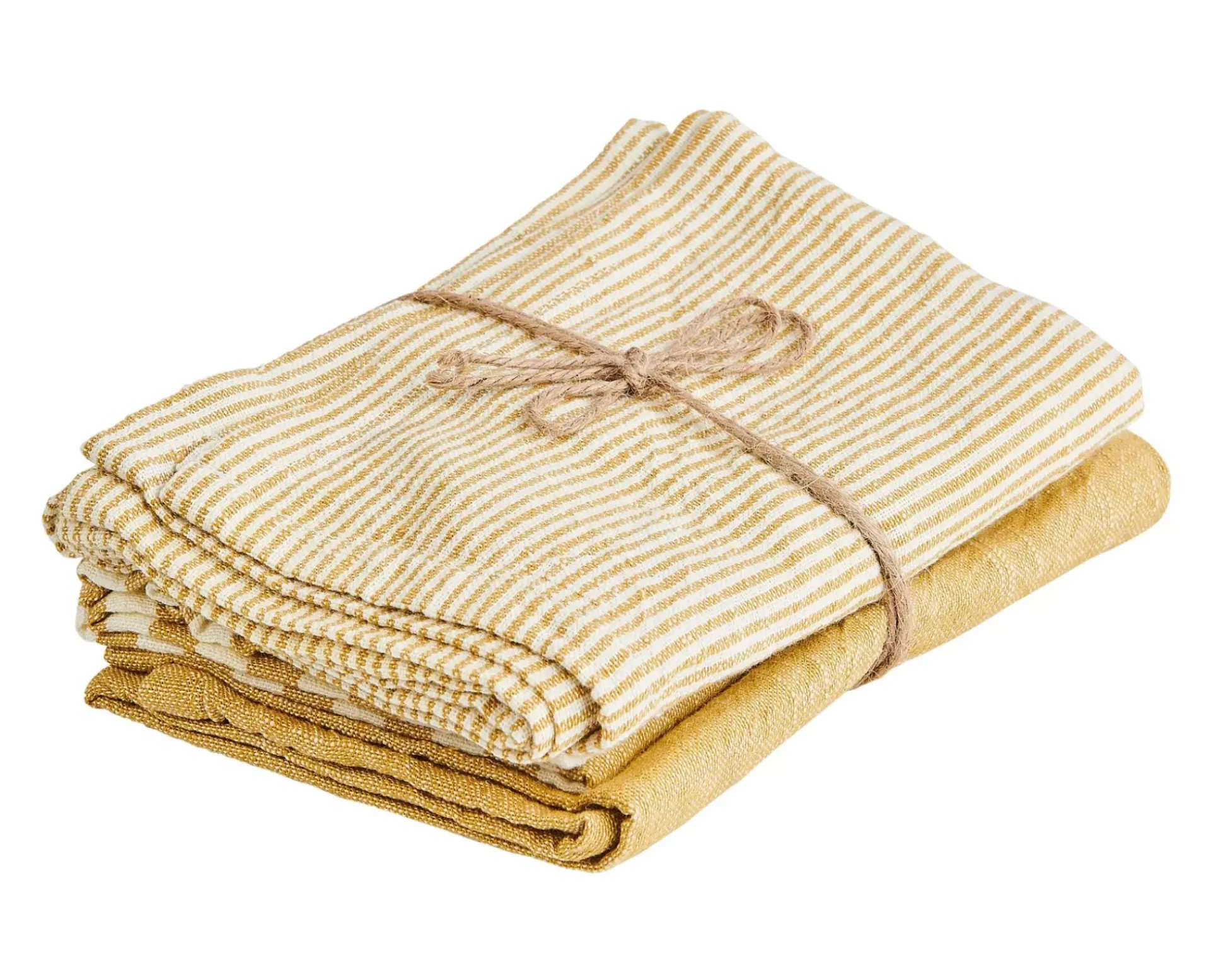 Panos De Cocina<CASA Laurent Pano De Cocina Juego De 3 Amarillo