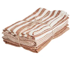 Panos De Cocina<CASA Laurent Pano De Cocina Juego De 3 Marron