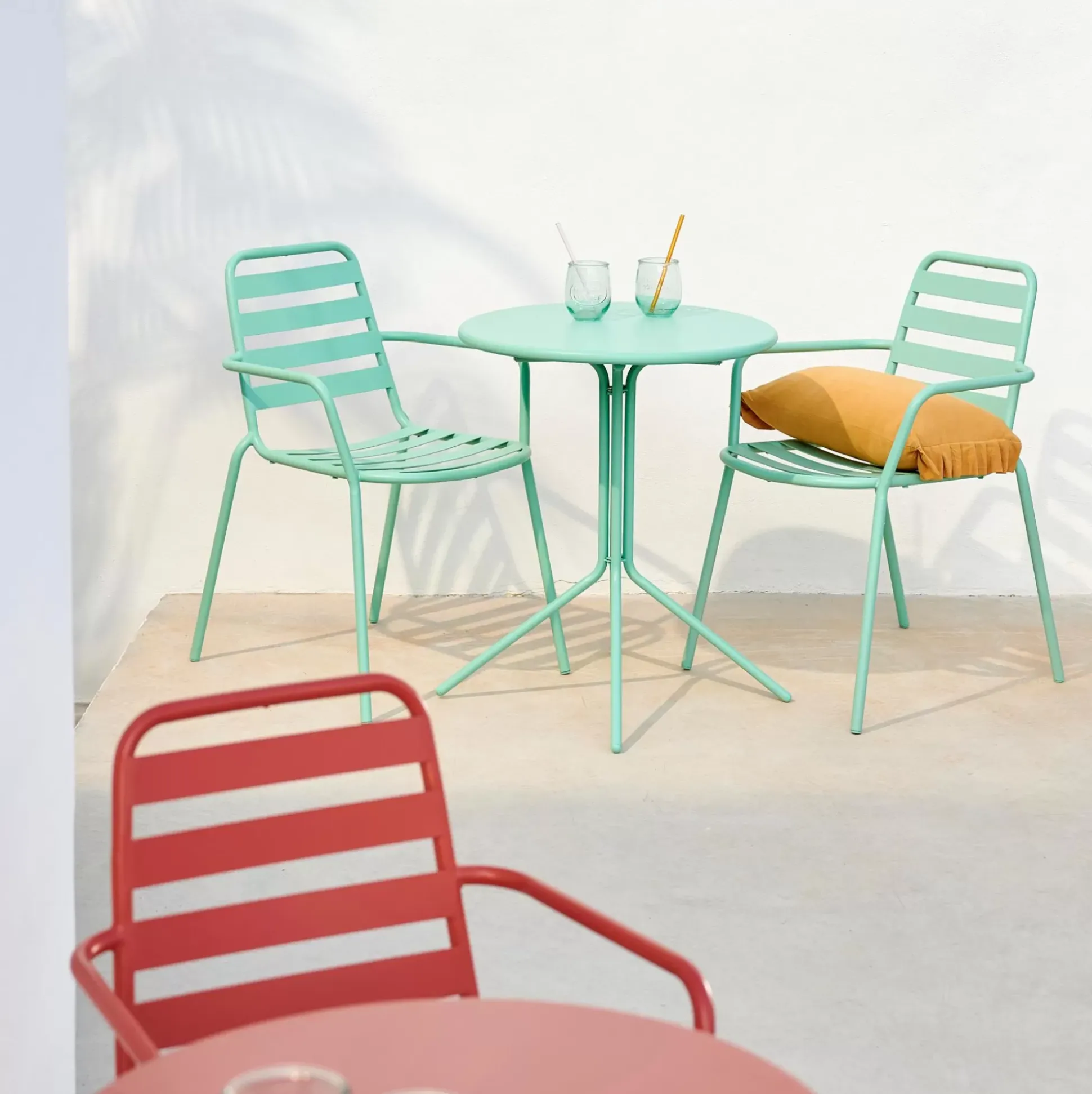 Sillas De Jardín<CASA Liva Silla Aguamarina