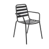 Sillas De Jardín<CASA Liva Silla Negro