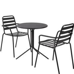 Sillas De Jardín<CASA Liva Silla Negro