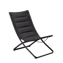 Hamacas De Playa<CASA Liza Silla Plegable Negro