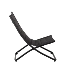 Hamacas De Playa<CASA Liza Silla Plegable Negro