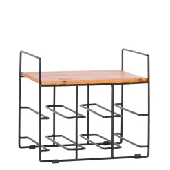 Accesorios Vino<CASA Lize Botellero Negro