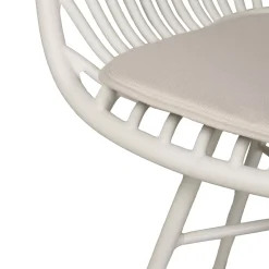 Sillas De Jardín<CASA Loic Silla Blanco