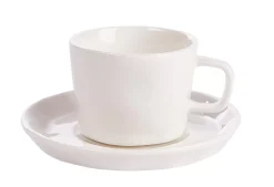 Tazas<CASA Marea Tacita Taza Y Plato Blanco