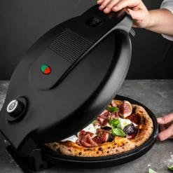 Equipamiento De Cocina<CASA Masterchef Maquina Para Hacer Pizza Negro