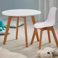 Muebles Para Niños<CASA Mathias Silla Para Ninos Blanco, Natural
