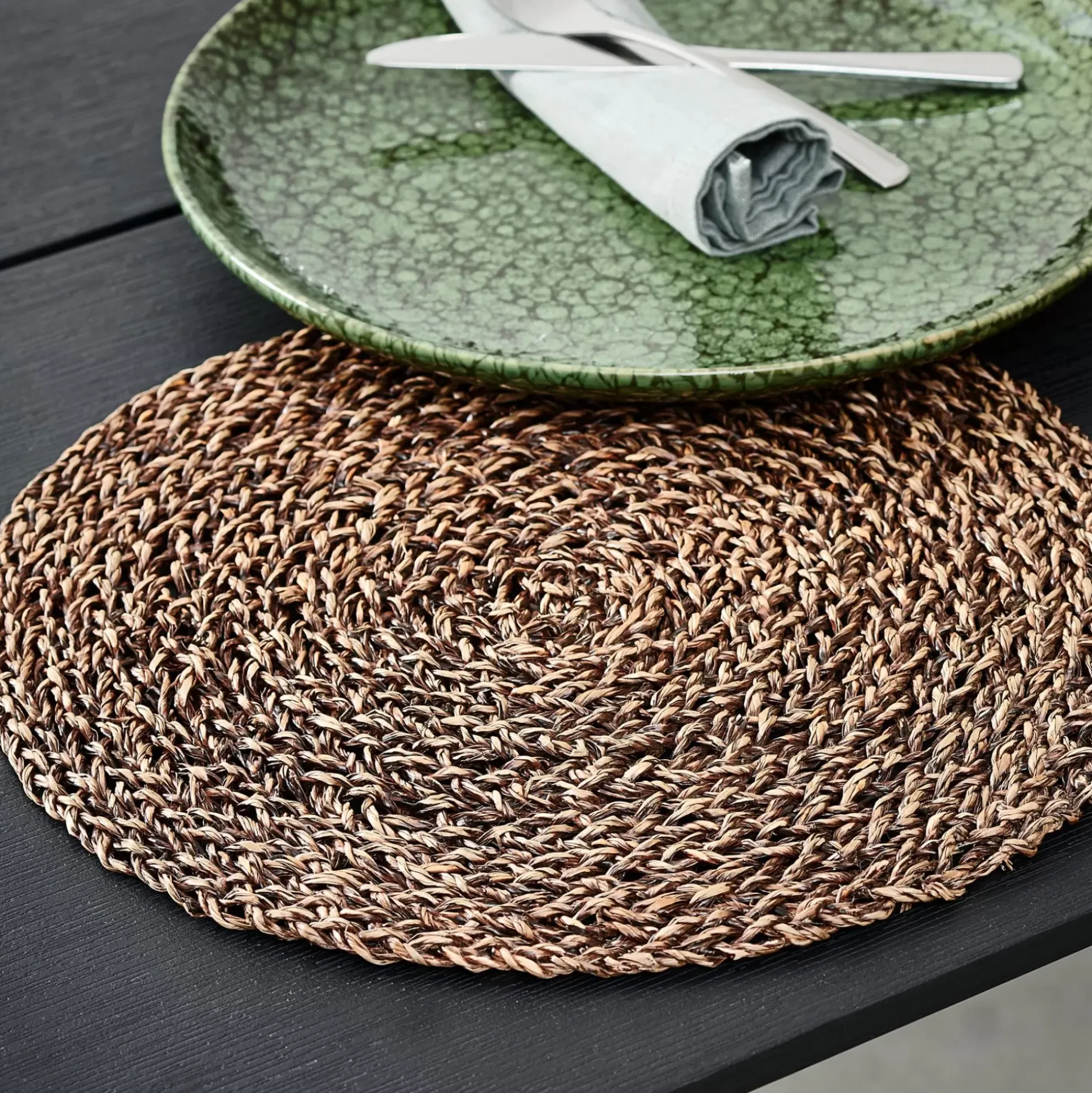 Manteles Individuales<CASA Mia Mantel Individual Marron