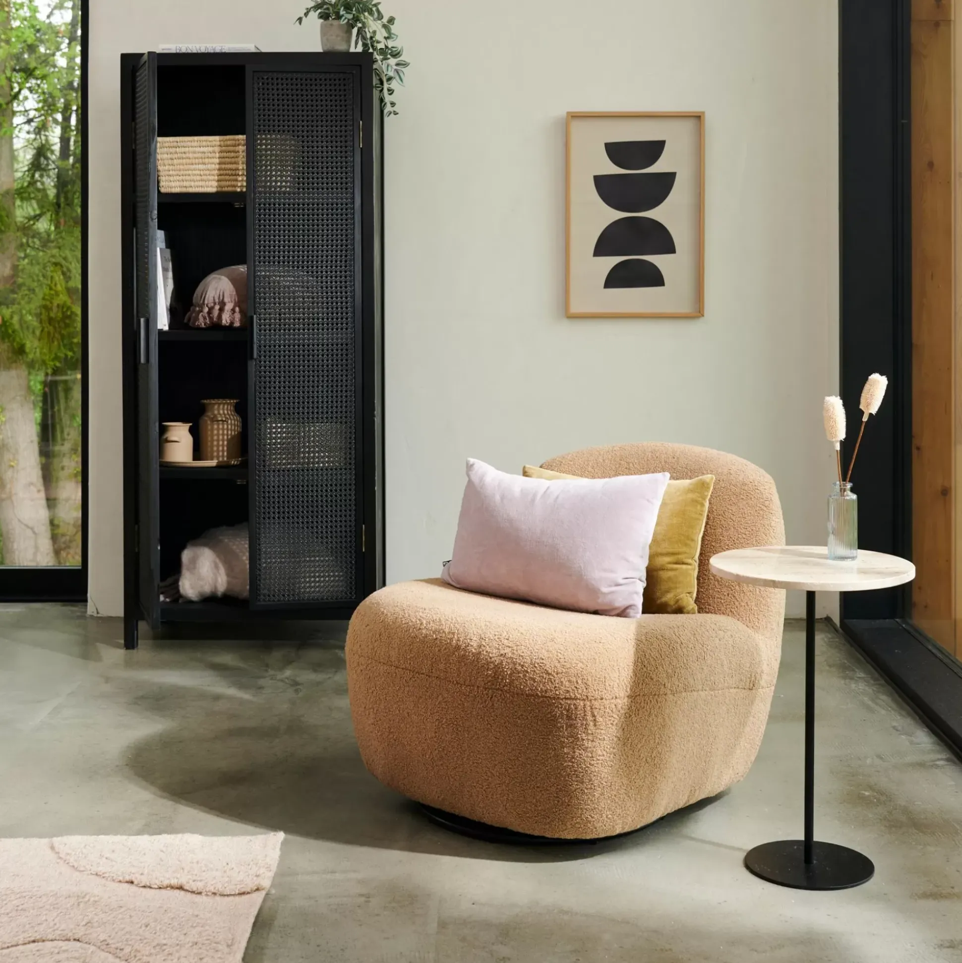 Sofás<CASA Mike Butaca Marron