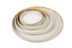 Platos<CASA Mineral Marble Plato Blanco