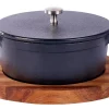 Ollas<CASA Mini Stew Miniolla Negro