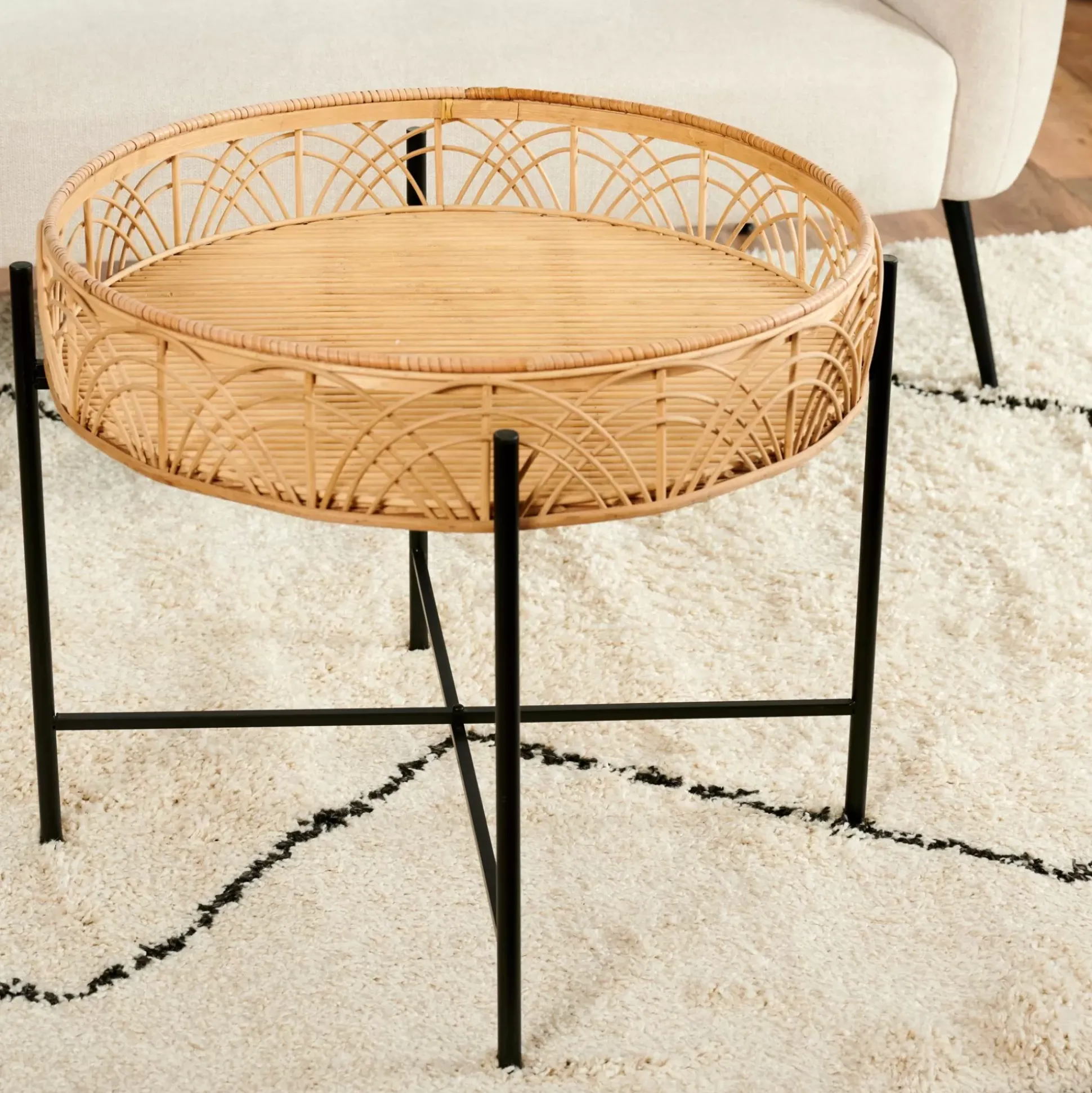 Mesas Auxiliares<CASA Monarc Mesa Auxiliar Natural