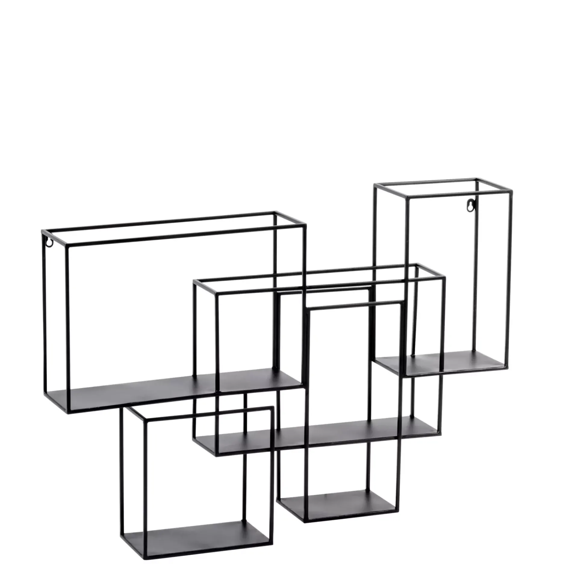 Estanterías<CASA Multo Estanteria Para Colgar Negro