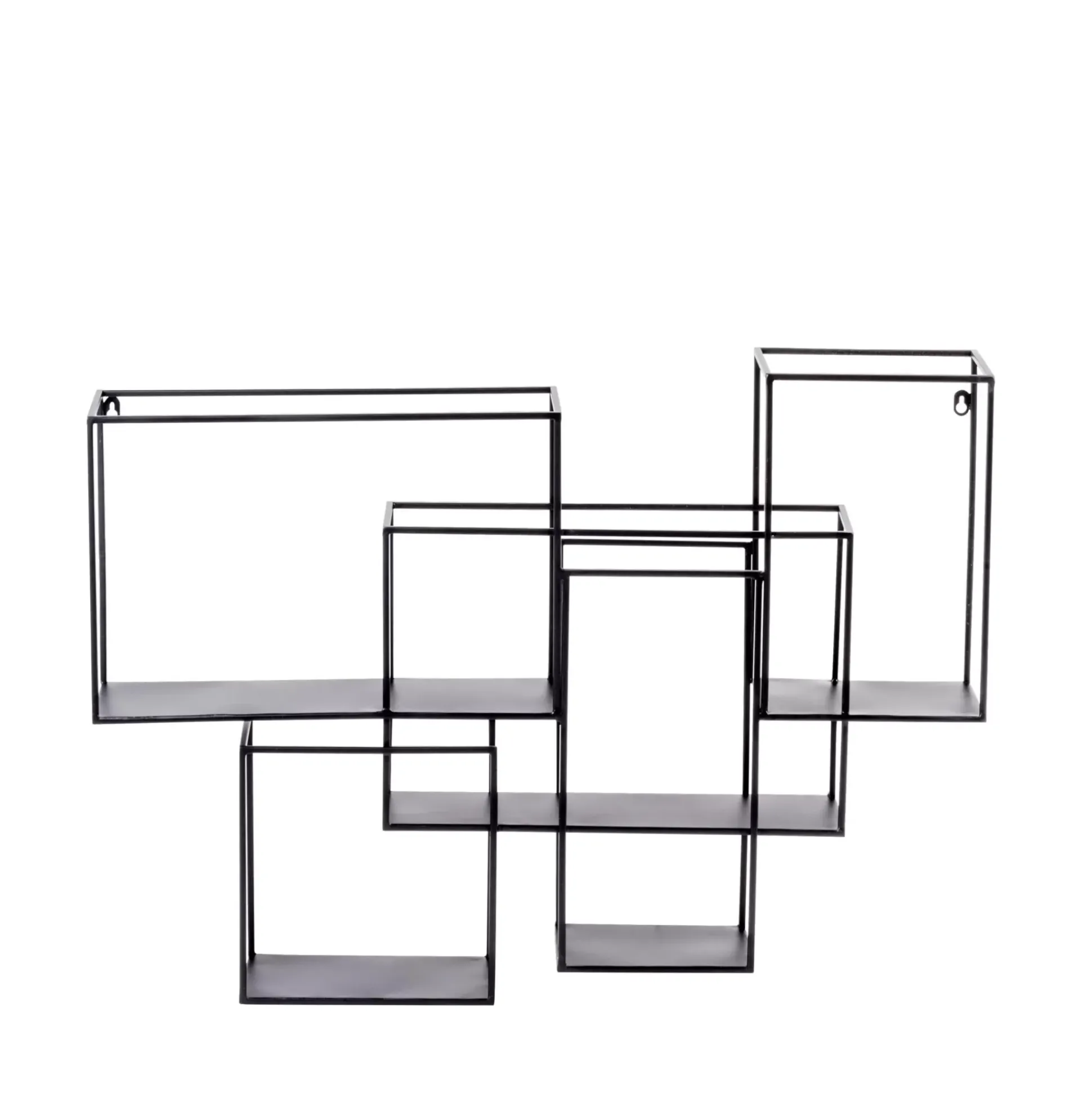 Estanterías<CASA Multo Estanteria Para Colgar Negro