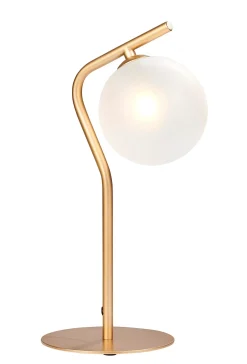 Lamparas De Mesa<CASA Muno Lampara De Mesa Dorado