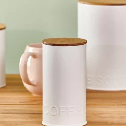 Taperes<CASA Nagini Caja Capsulas De Cafe Blanco, Natural