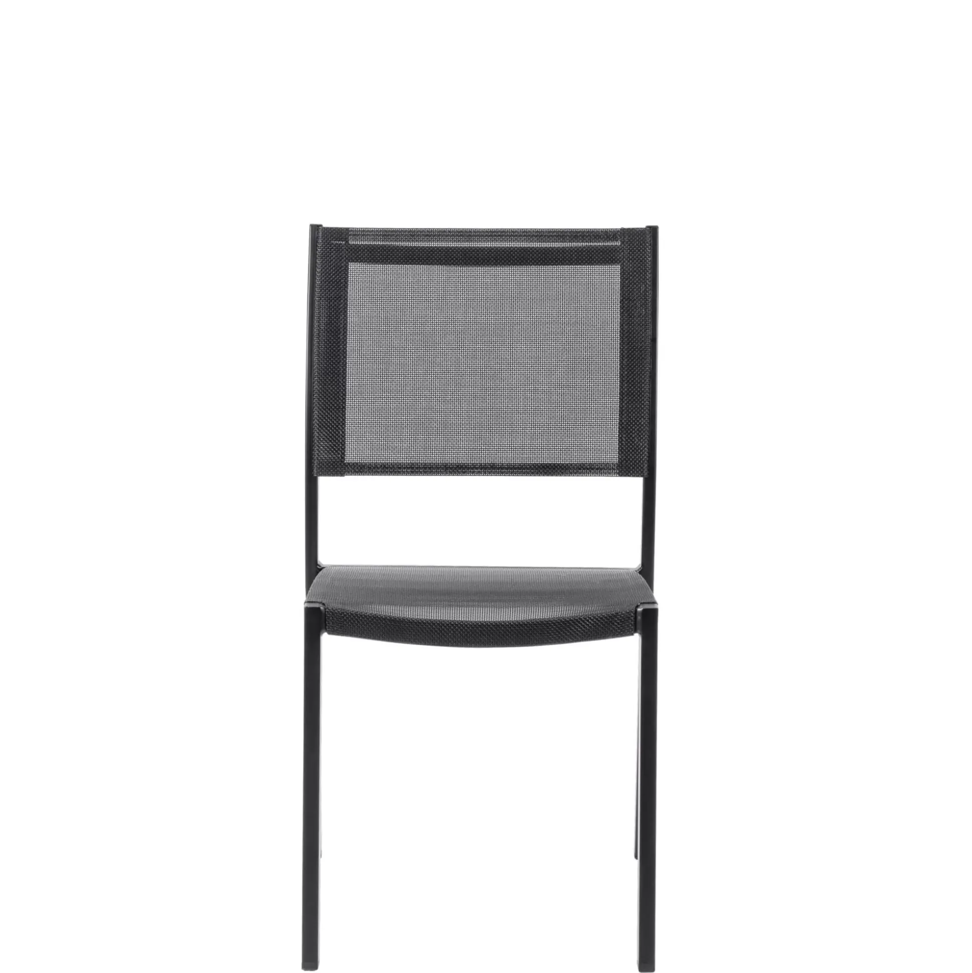 Sillas De Jardín<CASA Nathan Silla Apilable Negro