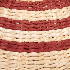 Floreros<CASA Nepal Florero Marron, Natural, Rojo Oscuro