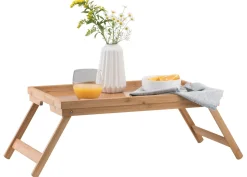 Bandejas<CASA New Bamboo Bandeja De Cama Natural