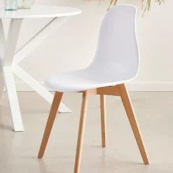 Sillas De Comedor<CASA New Mats Silla De Comedor Blanco