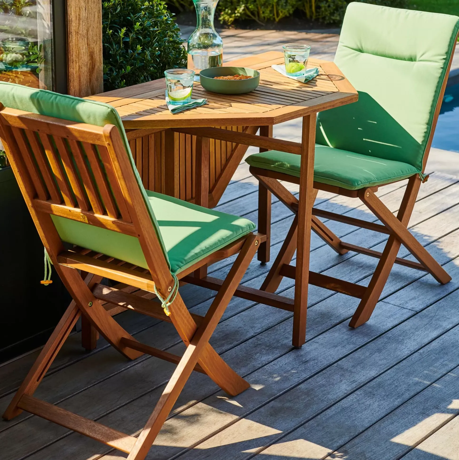 Sillas De Jardín<CASA New Oregon Silla Plegable Natural