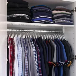 Perchas<CASA New Wood Perchas Juego De 5 Blanco