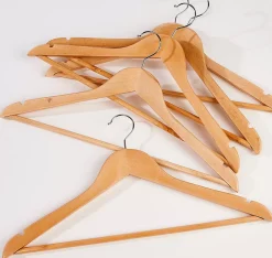 Perchas<CASA New Wood Perchas Juego De 5 Natural