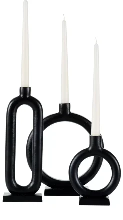 Candelabros<CASA Nova Candelabro Negro