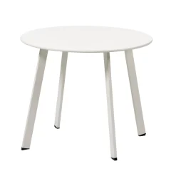 Mesas Auxiliares De Jardín<CASA Nurio Mesa Lounge Blanco Mate